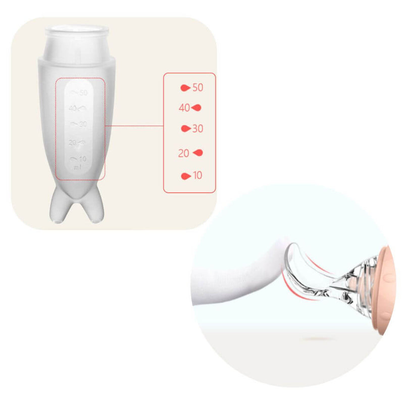 Colher Dosadora 2 em 1 para Introdução Alimentar