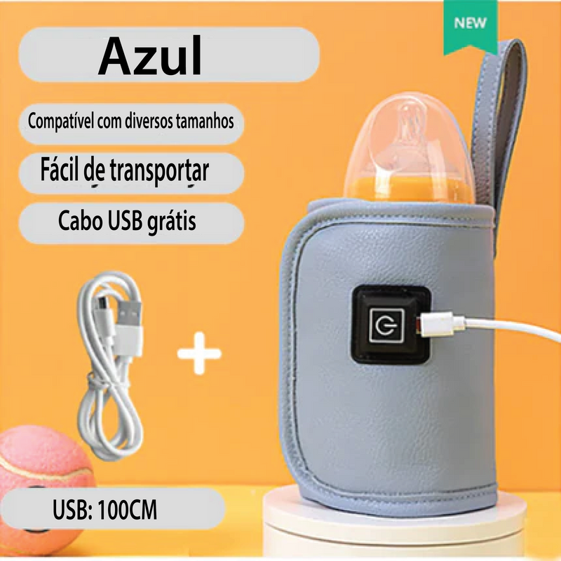 Aquecedor de Mamadeira USB Portátil