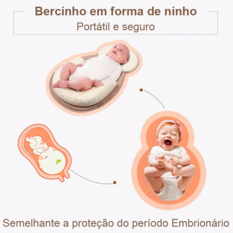 Ninho para Berço Anti Plagiocefalia